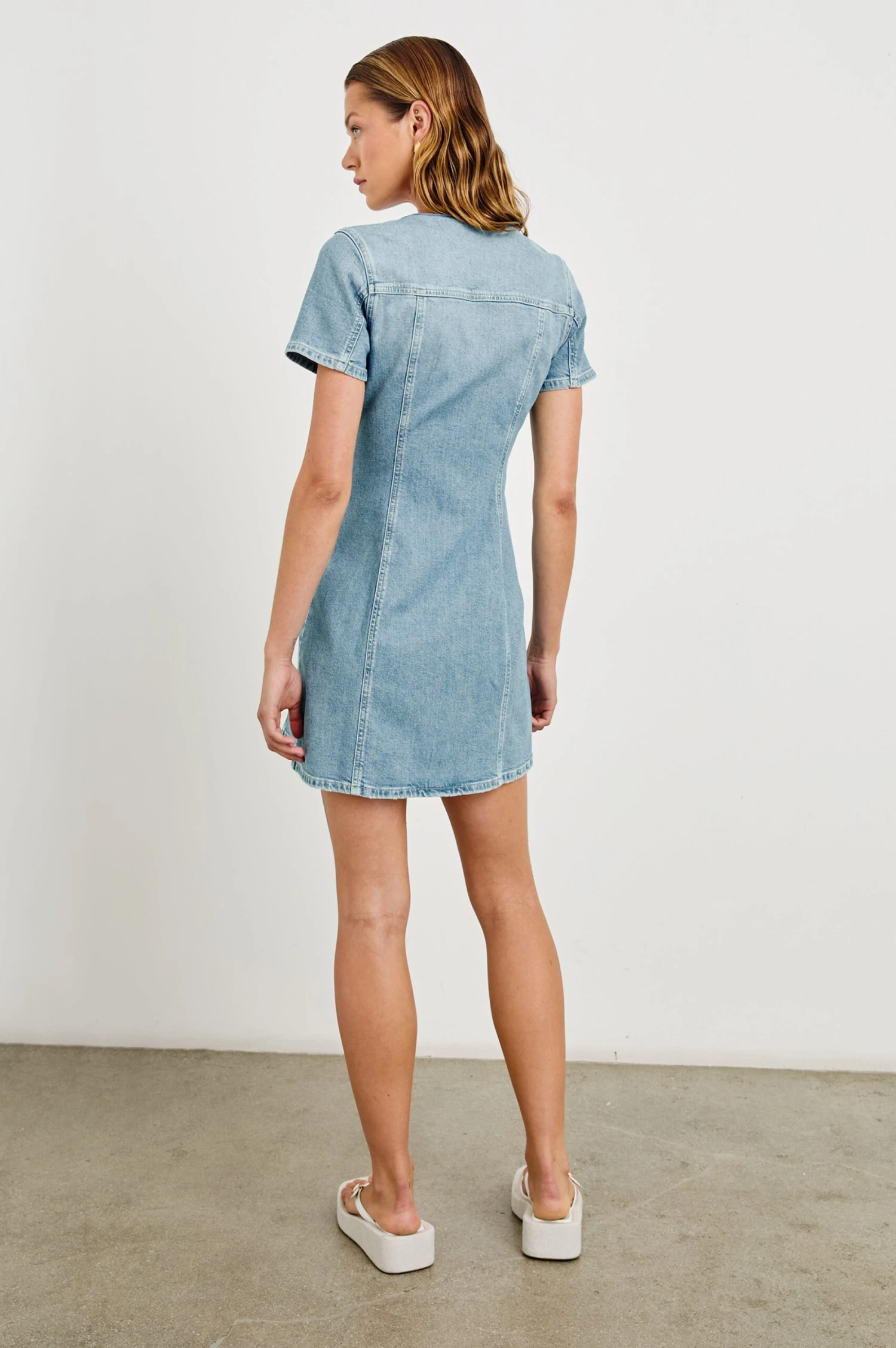 RAILS SARATOGA DRESS - FADED SEAGLASS 7 RAILS SARATOGA DRESS - FADED SEAGLASS - Image 5