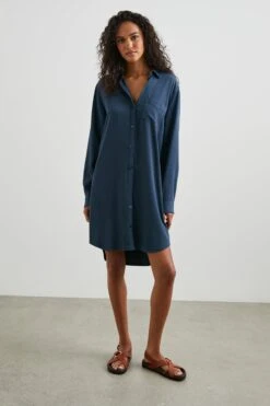 RAILS SAWYER DRESS - NAVY