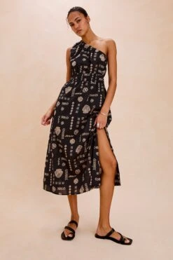 RAILS SELANI DRESS - BEACH SHELLS