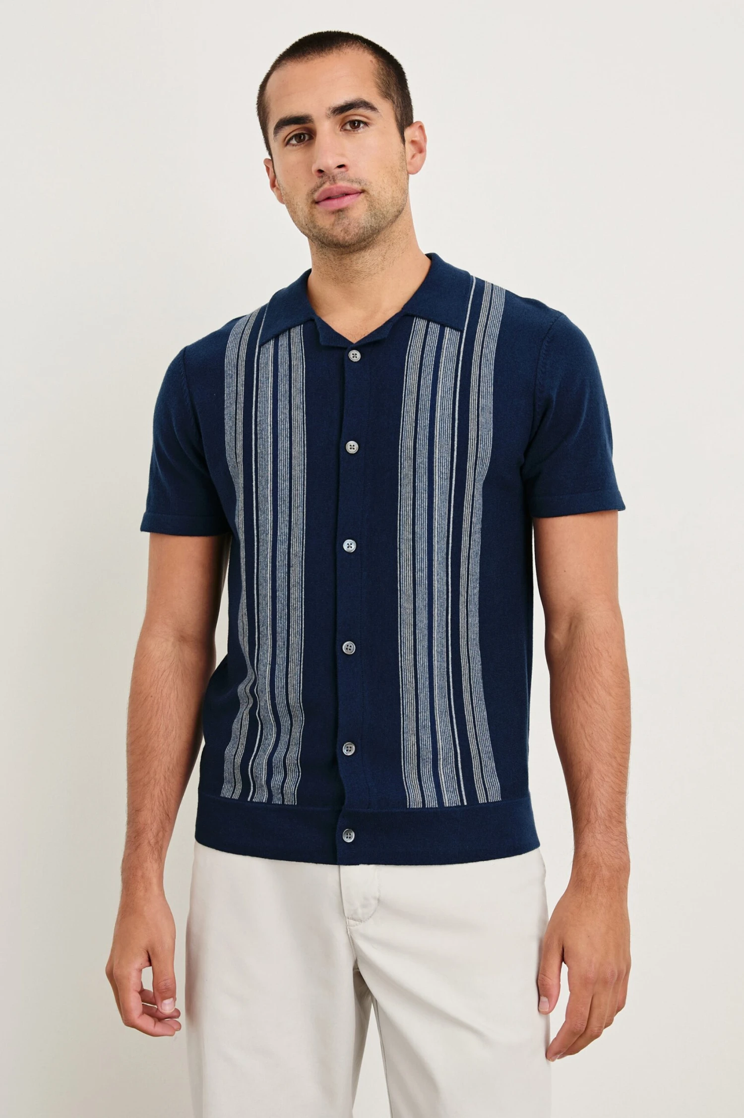 RAILS SILAS SHIRT - BLUE HEATHER MULTI 3 RAILS SILAS SHIRT - BLUE HEATHER MULTI