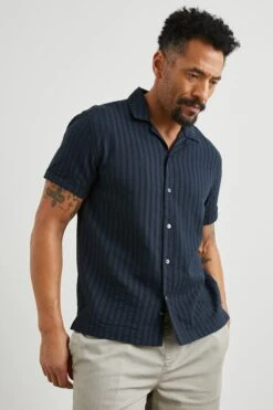 RAILS SINCLAIR SHIRT - DEEP WATER -Rails SINCLAIR DEEP WATER 4