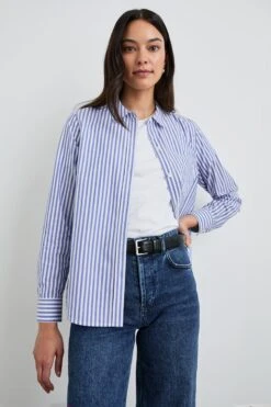 RAILS STINA SHIRT - MARINER WHITE STRIPE 19 RAILS STINA SHIRT - MARINER WHITE STRIPE -Rails STINA MARINER WHITE STRIPE 1 0b7f4fdf 4e0b 4ebb a6c9 9c9d1e969ba2