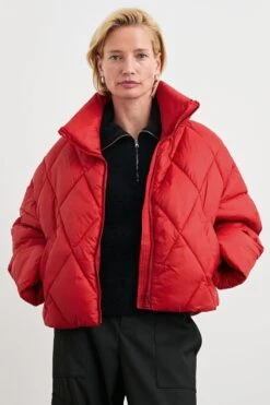 RAILS SUMMIT JACKET - SCARLET