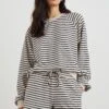 RAILS THERON SWEATSHIRT - SAILOR STRIPE TERRY TOWEL -Rails THERON SAILOR STRIPE TERRY TOWEL 1