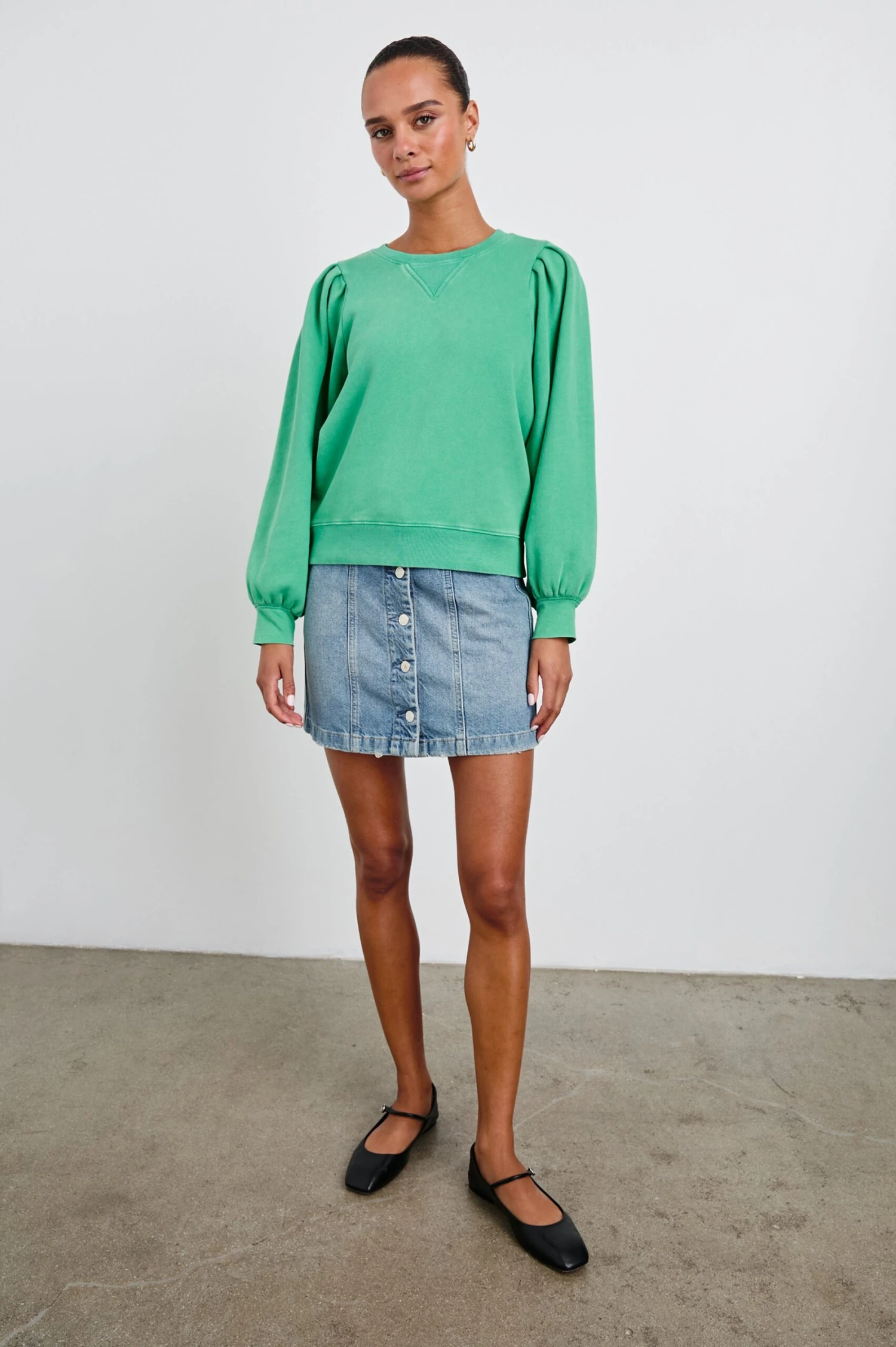 RAILS TIFFANY SWEATSHIRT - KELLY GREEN 6 RAILS TIFFANY SWEATSHIRT - KELLY GREEN - Image 4