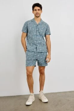 RAILS TYLER SHIRT - MULTI BLUE SUNFLOWER -Rails TYLER MULTI BLUE SUNFLOWER 3A