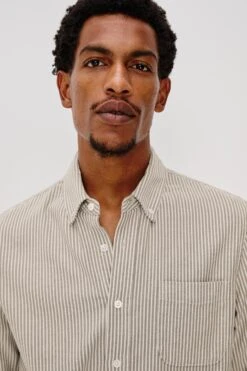 RAILS VANCE SHIRT - CEDAR OAT STRIPE -Rails VANCE CEDAR OAT STRIPE 2