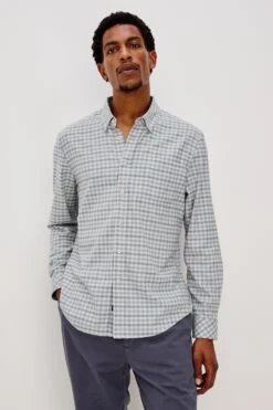 RAILS VANCE SHIRT - CHARCOAL BLUE CHECK 9 RAILS VANCE SHIRT - CHARCOAL BLUE CHECK -Rails VANCE CHARCOAL BLUE CHECK 1A