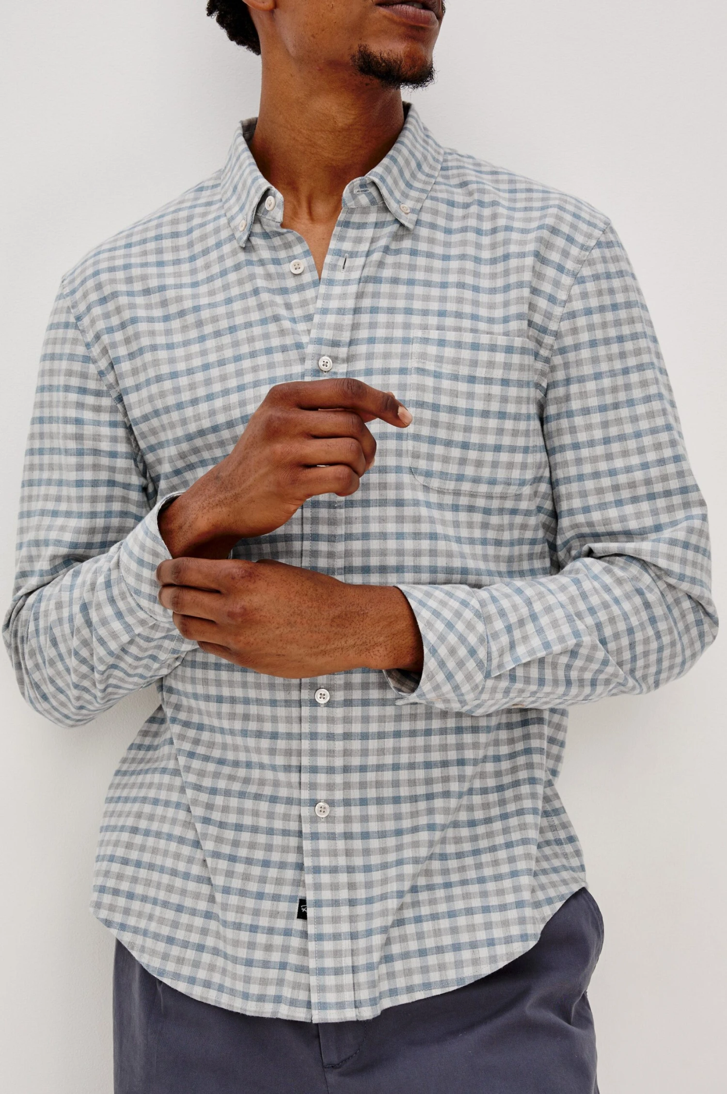 RAILS VANCE SHIRT - CHARCOAL BLUE CHECK 4 RAILS VANCE SHIRT - CHARCOAL BLUE CHECK - Image 2