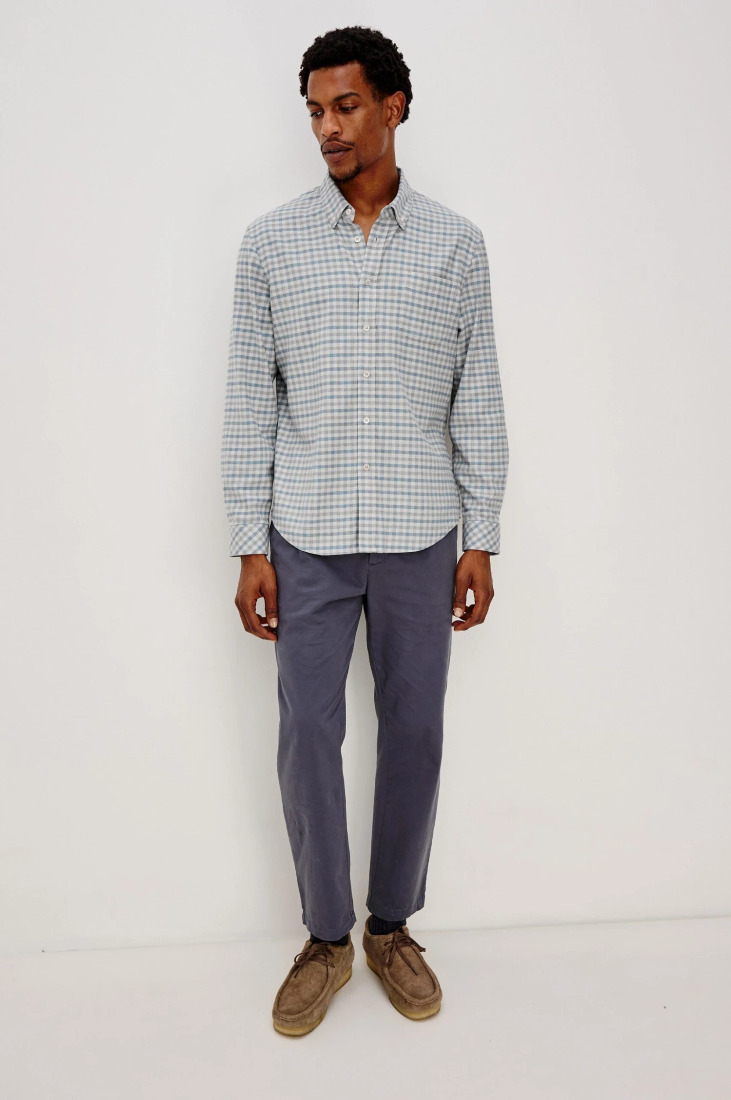 RAILS VANCE SHIRT - CHARCOAL BLUE CHECK 6 RAILS VANCE SHIRT - CHARCOAL BLUE CHECK - Image 4