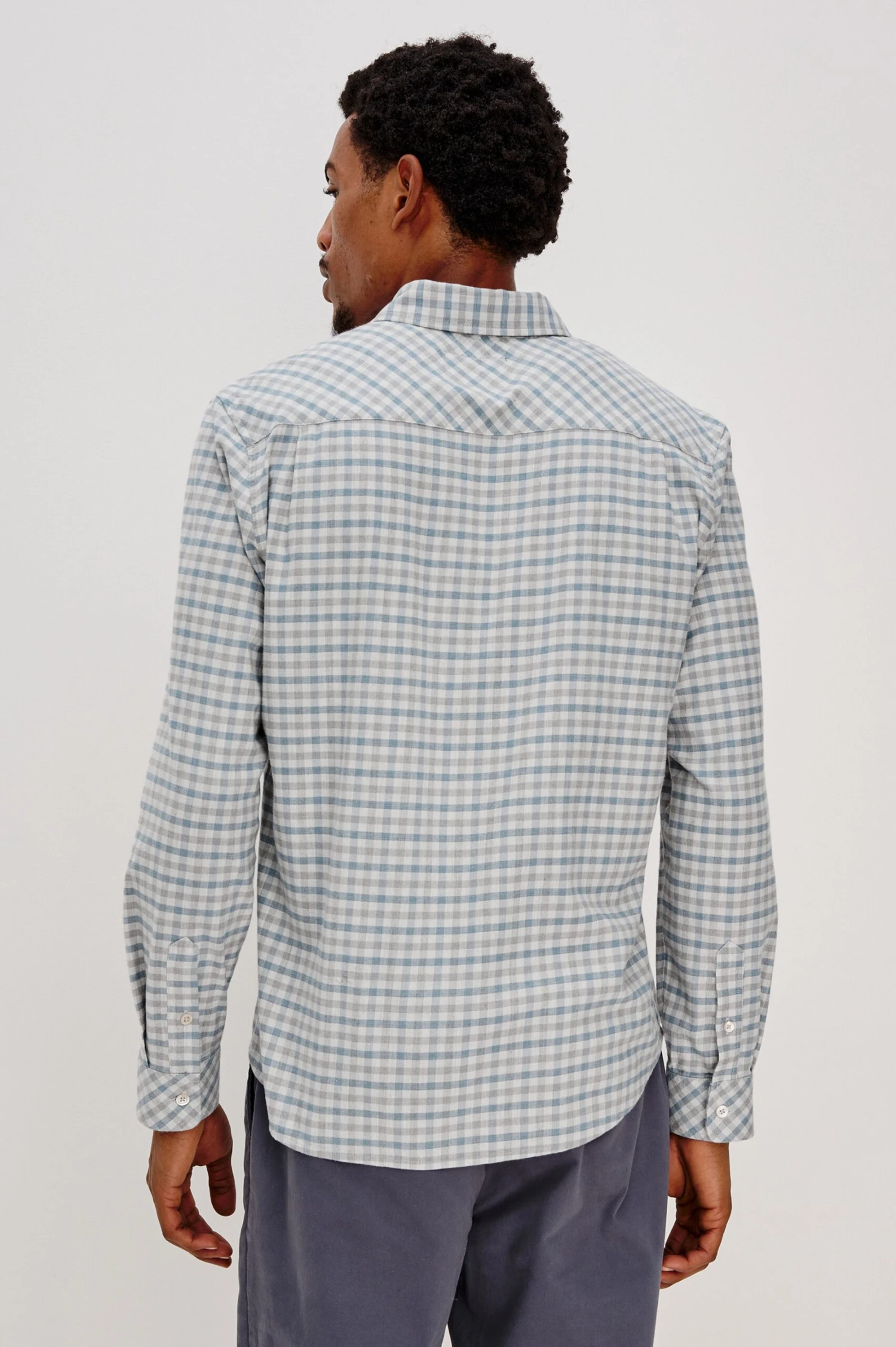RAILS VANCE SHIRT - CHARCOAL BLUE CHECK 7 RAILS VANCE SHIRT - CHARCOAL BLUE CHECK - Image 5