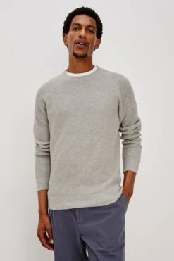 RAILS VANN SWEATER - GREY HEATHER