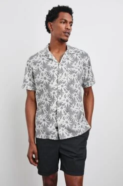 RAILS WAIMEA SHIRT - PERENNIAL CHARCOAL WHITE