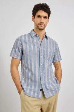 RAILS WILDER SHIRT - CHAMBRAY BUTTER