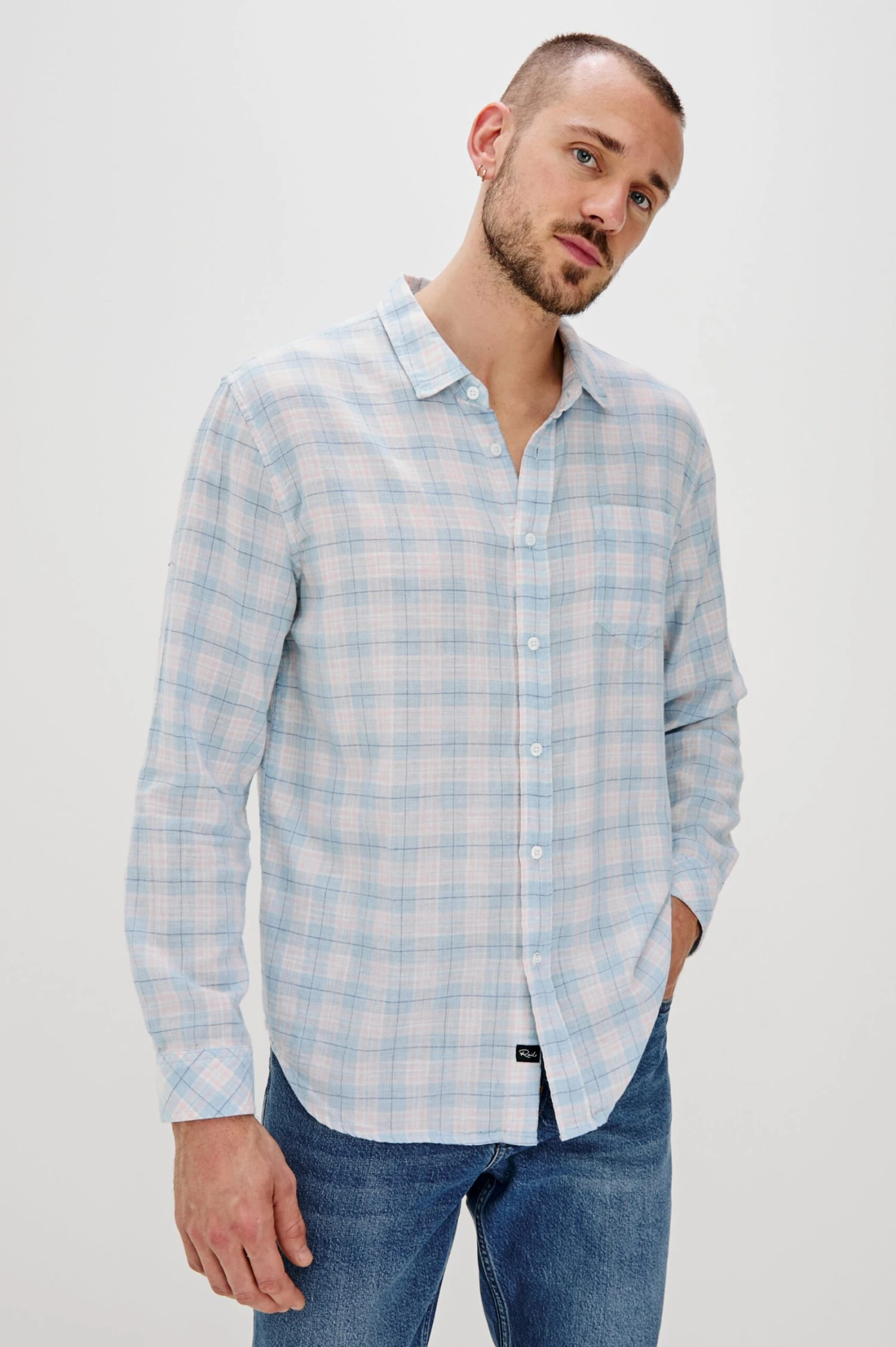 RAILS WYATT SHIRT - APRES OCEAN MELANGE 6 RAILS WYATT SHIRT - APRES OCEAN MELANGE - Image 4