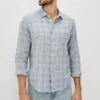 RAILS WYATT SHIRT - BLUEFIN CORAL
