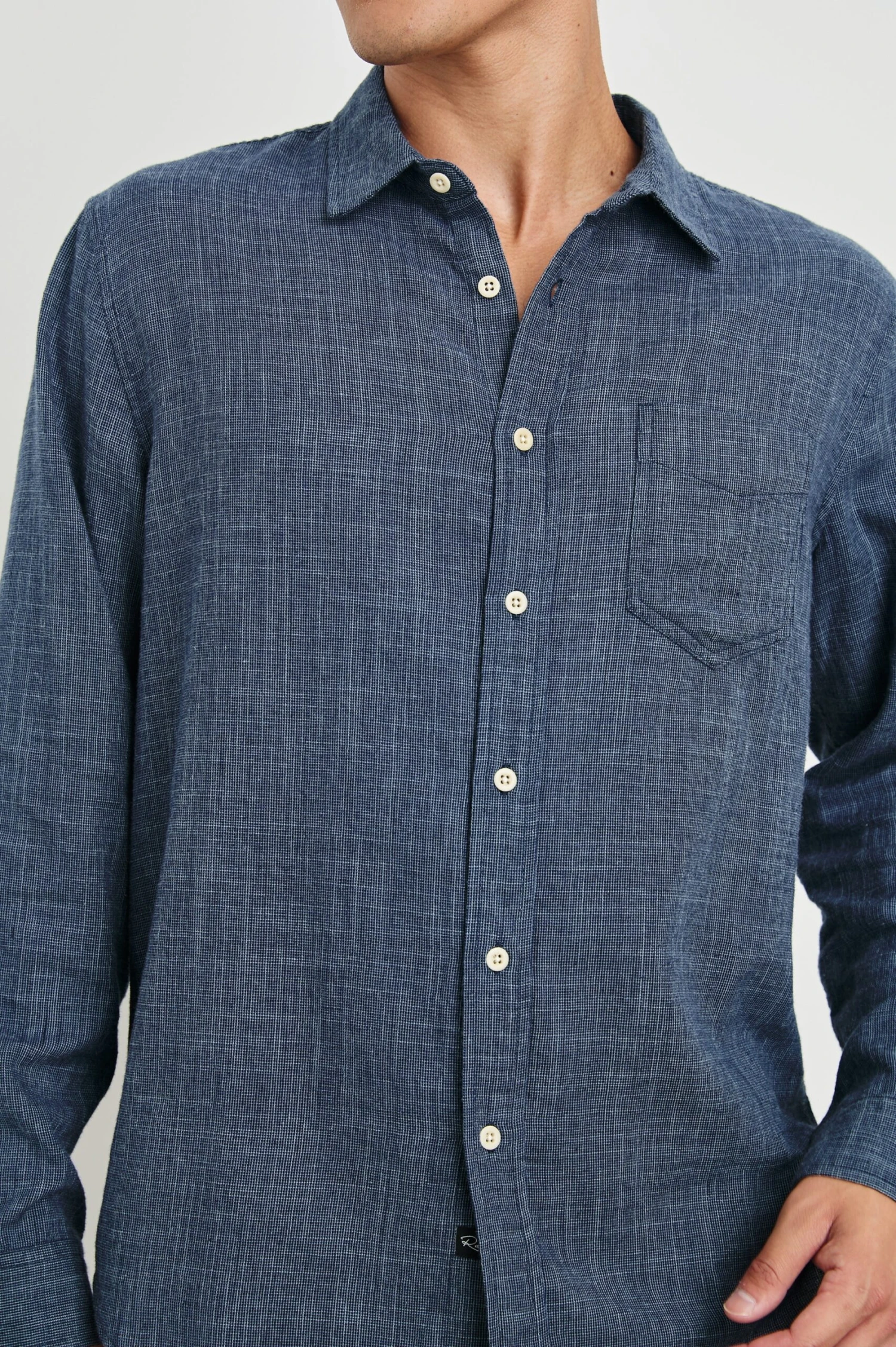 RAILS WYATT RELAXED FIT SHIRT - NAVY ETCH 4 RAILS WYATT RELAXED FIT SHIRT - NAVY ETCH - Image 2