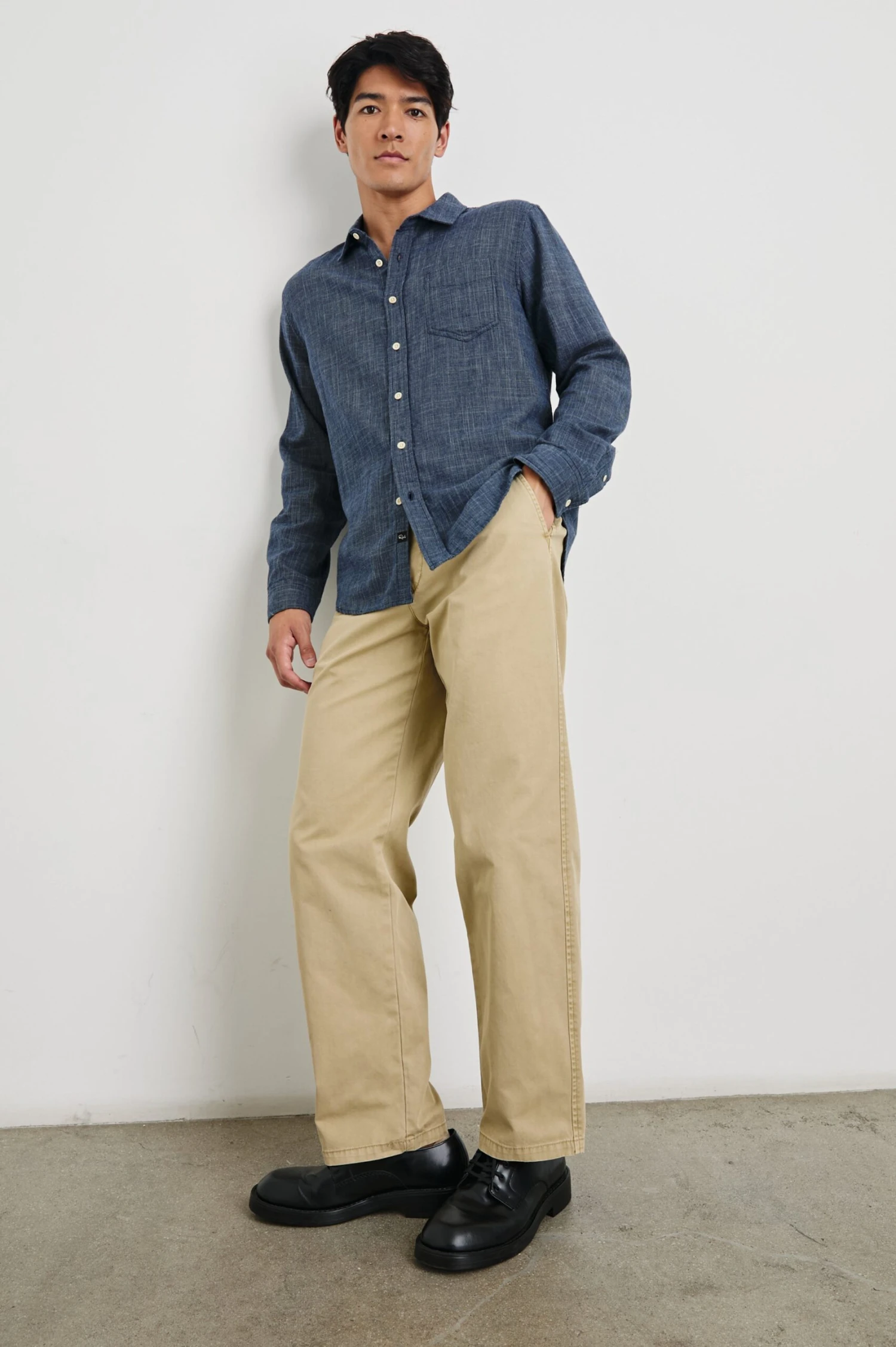 RAILS WYATT RELAXED FIT SHIRT - NAVY ETCH 6 RAILS WYATT RELAXED FIT SHIRT - NAVY ETCH - Image 4